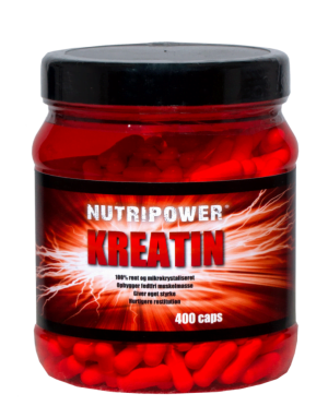 Nutripower Kreatin tabletter 400 stk