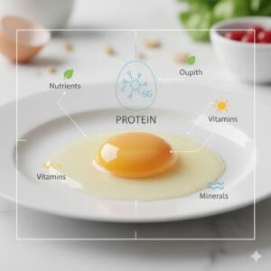 hvor meget protein er der i et æg